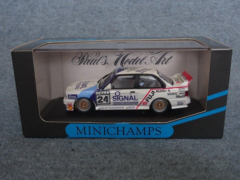 BMW E30 M3 DTM 1990 #24 Prinz von Bayern Minichamps 1:43 OVP, Ophalen of Verzenden, Gebruikt, Auto, MiniChamps