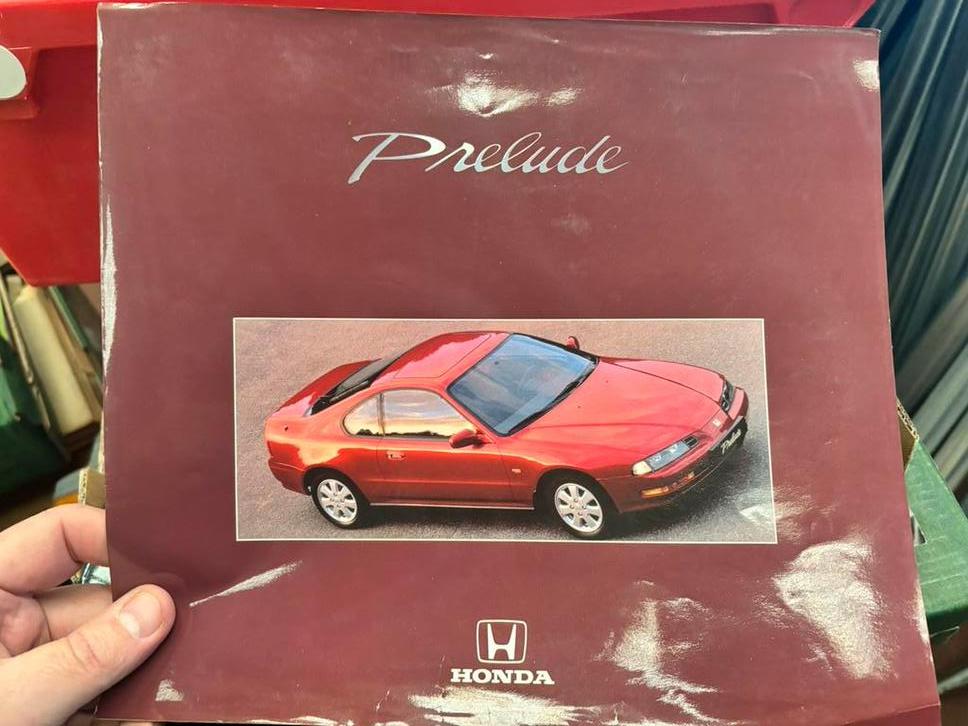 Honda Prelude : originele produktfolders, Boeken, Auto's | Folders en Tijdschriften, Ophalen of Verzenden, Honda