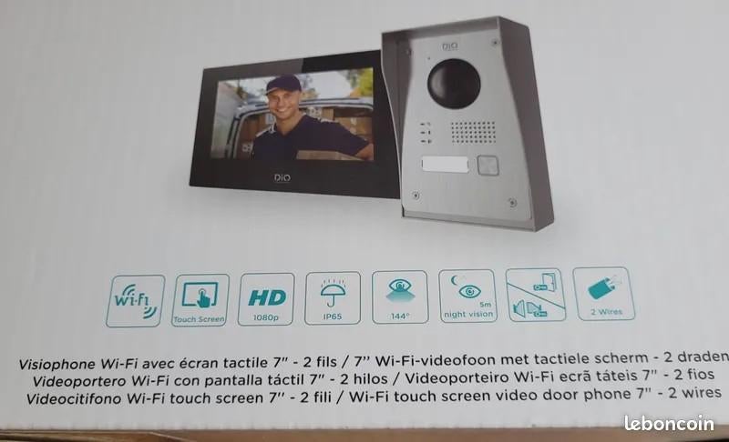 Visiophone Wi-Fi DiO - Filaire., Enlèvement ou Envoi, Filaire