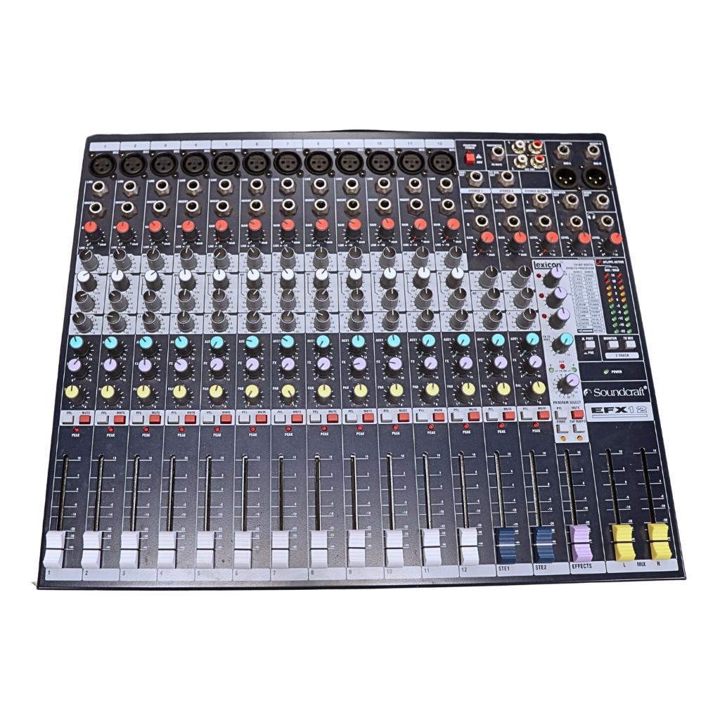 Soundcraft EFX12 Tweedehands Mixer, Muziek en Instrumenten, Mengpanelen, Ophalen