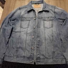 Heren jeans vest nieuw, Kleding | Heren, Ophalen, Nieuw, Maat 56/58 (XL), Blauw