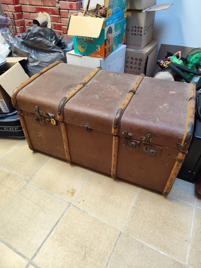 Malle de voyage bentalls Kingston 1920