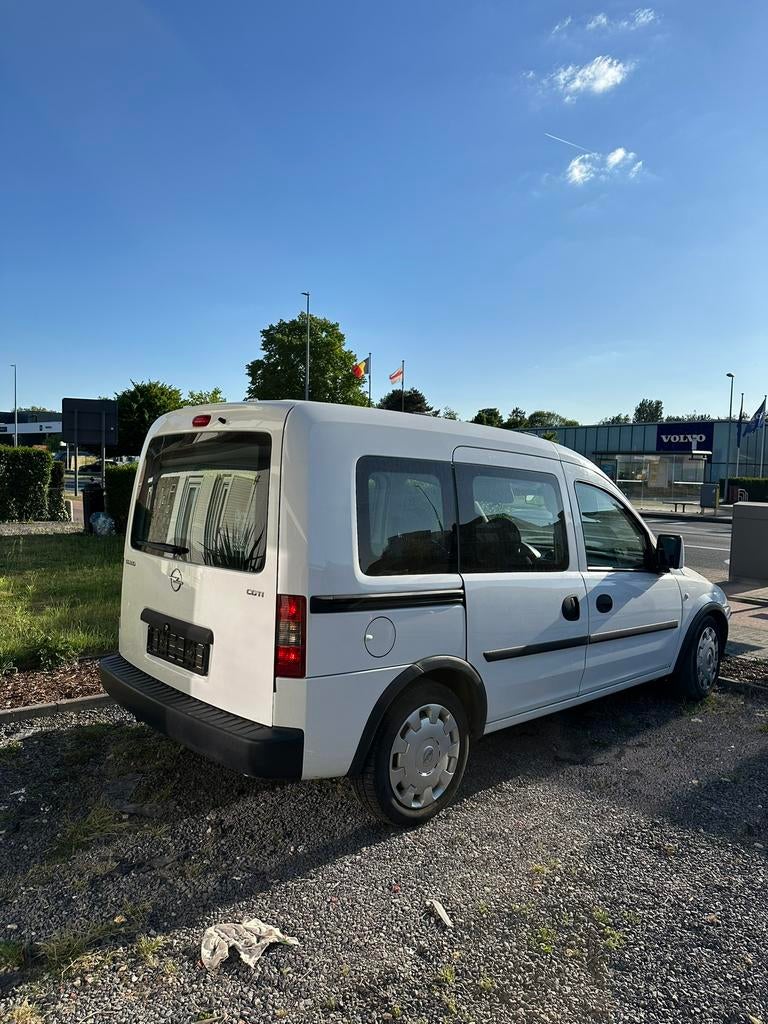 Opel combo 1.3 tdci, Stof, Zwart, Wit, 5 deurs