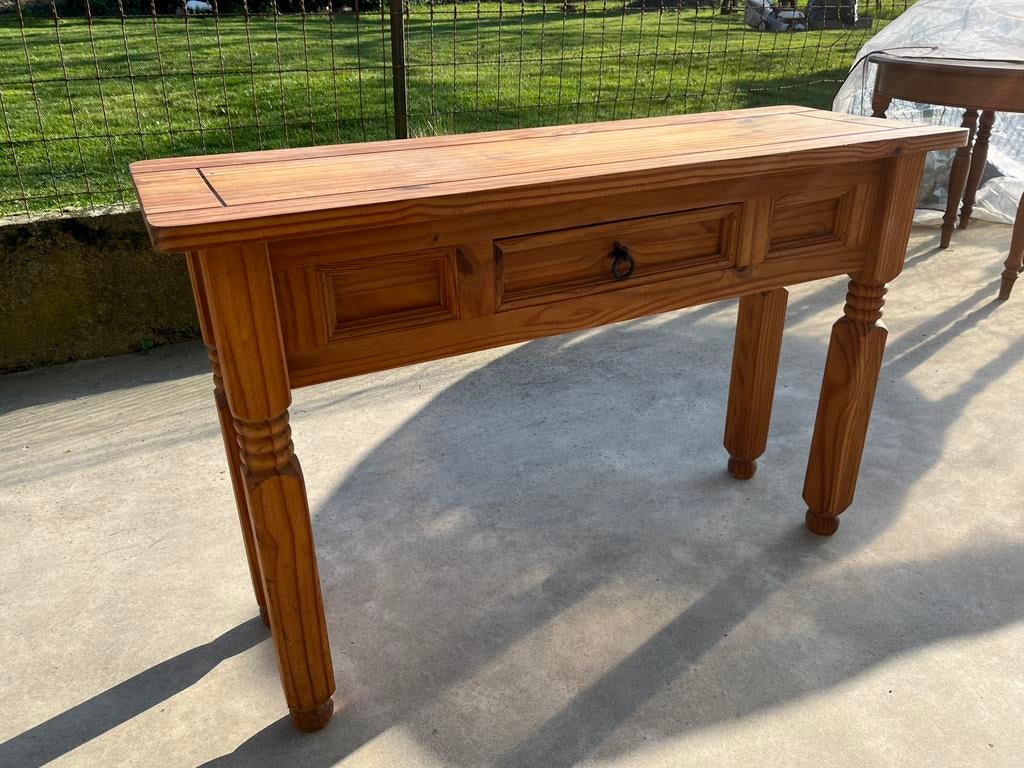 Console en bois, Maison & Meubles, Tables | Dessertes, Enlèvement, Utilisé