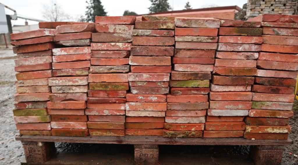 Antieke Terracotta tegels / Oude Estriken - Handgevormd, Doe-het-zelf en Bouw, Tegels, Gebruikt, Vloertegels, Overige materialen