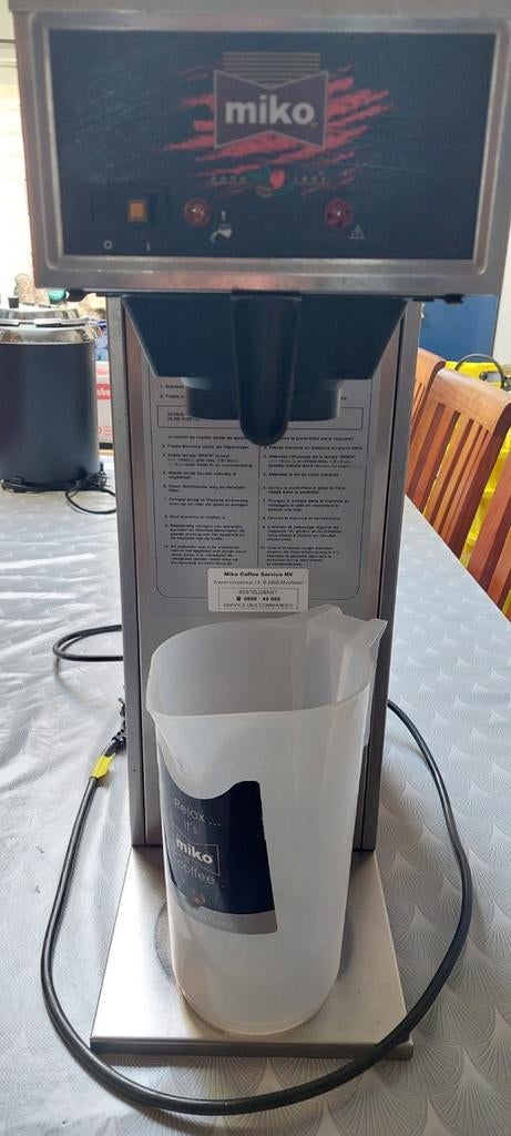Professioneel Koffiemachine 1,8 l van Miko, Ophalen of Verzenden