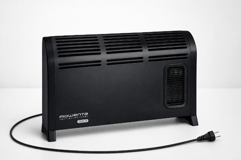 Radiateur électrique Rowenta Turbo 2400 W, Bricolage & Construction, 800 watts ou plus, Comme neuf, Enlèvement, Poêle