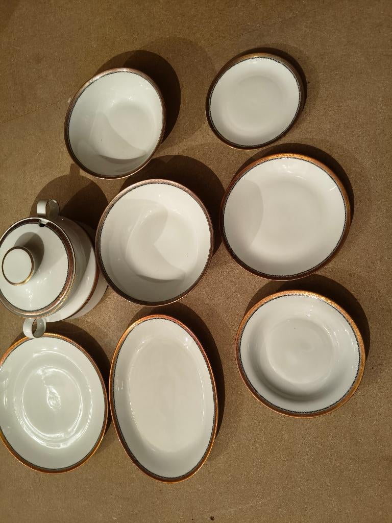 eetservies, Maison & Meubles, Cuisine | Vaisselle, Utilisé, Enlèvement