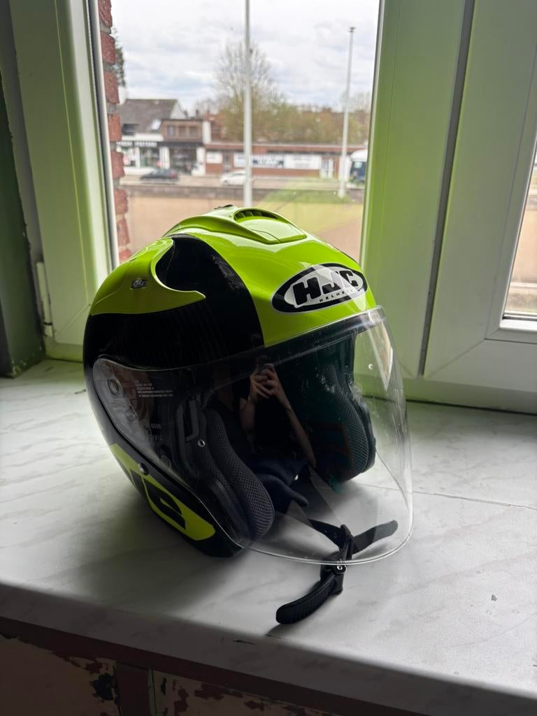 HJC FG jethelm, Motoren, Kleding | Motorhelmen, Heren, Jethelm, S, HJC, Tweedehands, Ophalen
