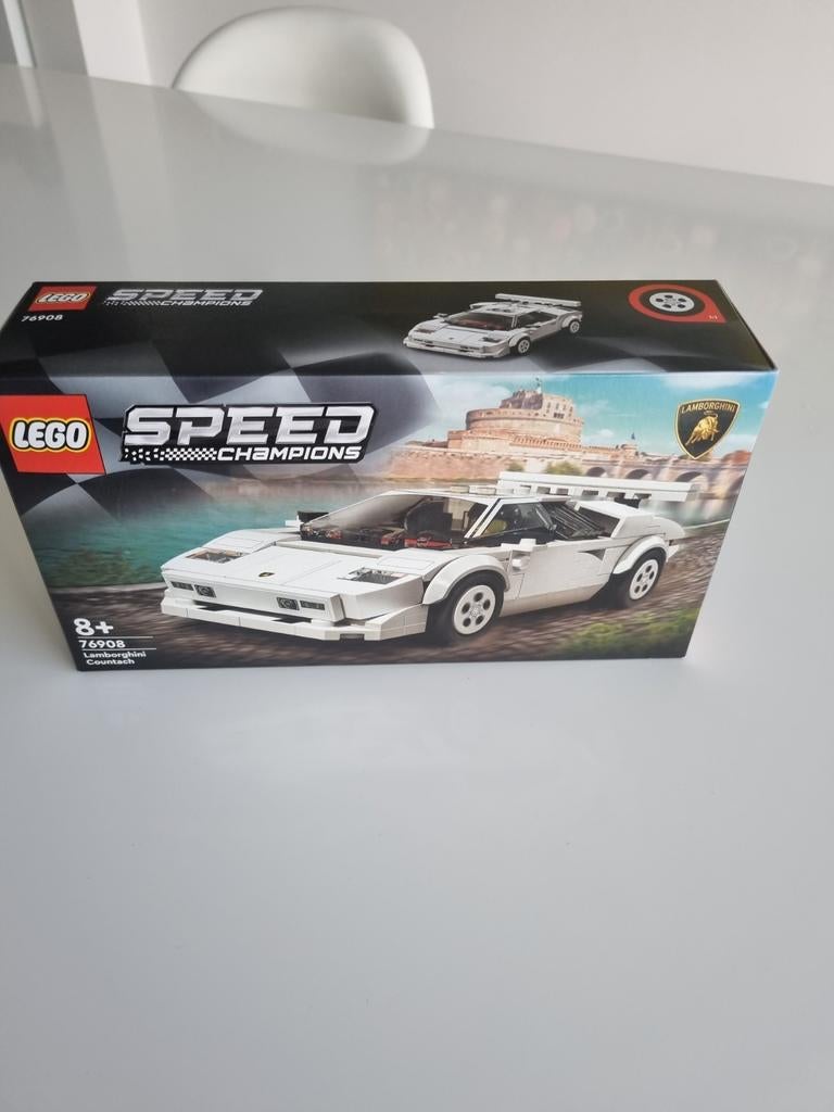 Lego speed champions 76908 lamborghini countach, Ophalen of Verzenden, Nieuw, Lego