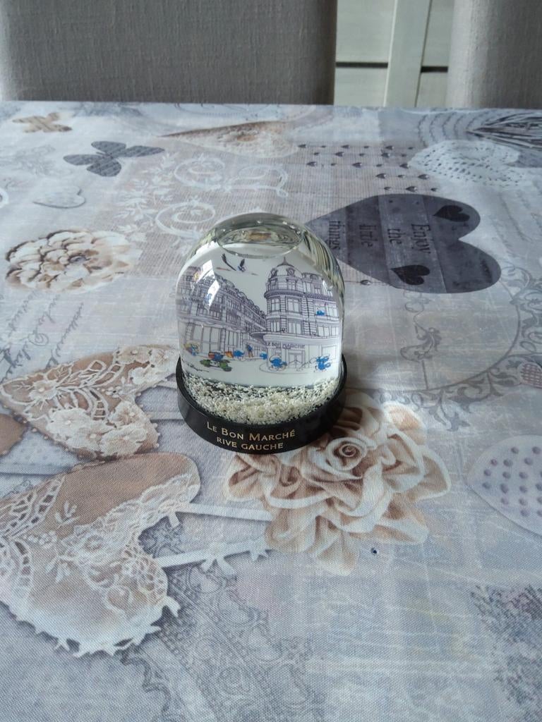 Schtroumpf boule de Noël avec neige, Collections, Enlèvement, Comme neuf