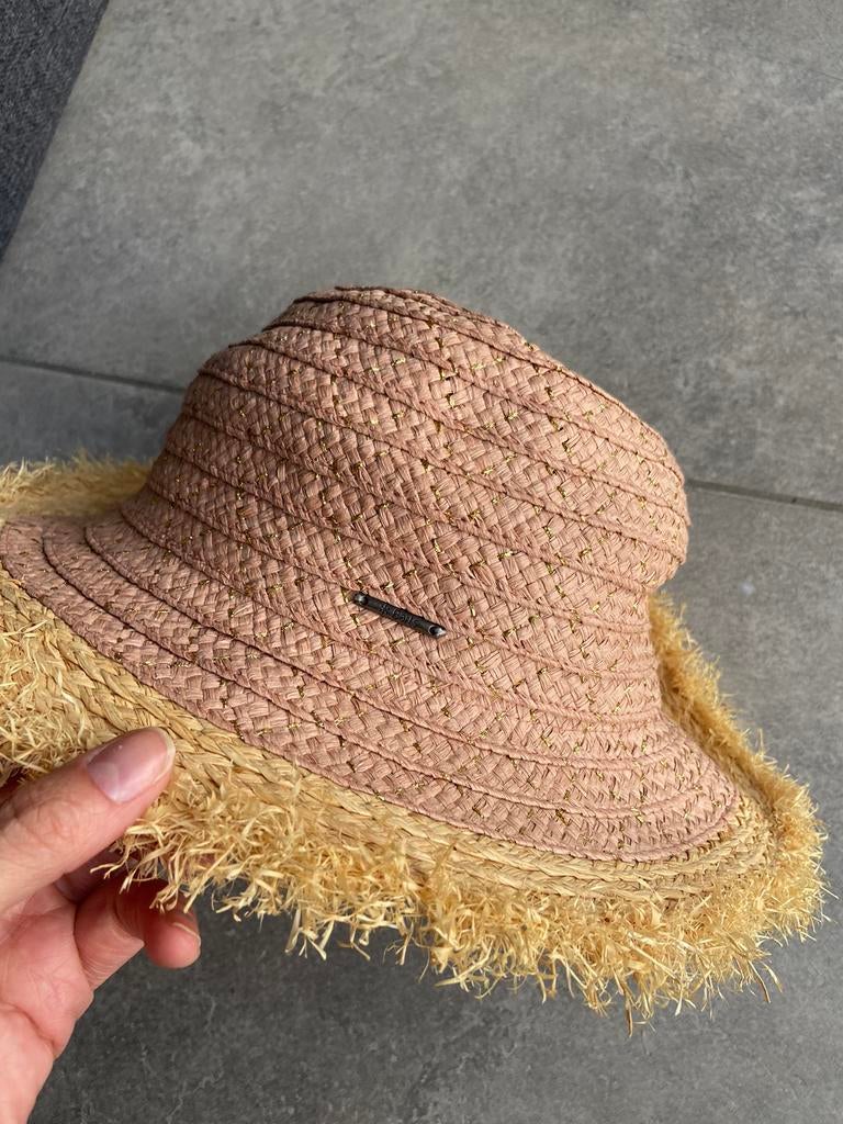 Strooien hoedje barts, Ophalen of Verzenden