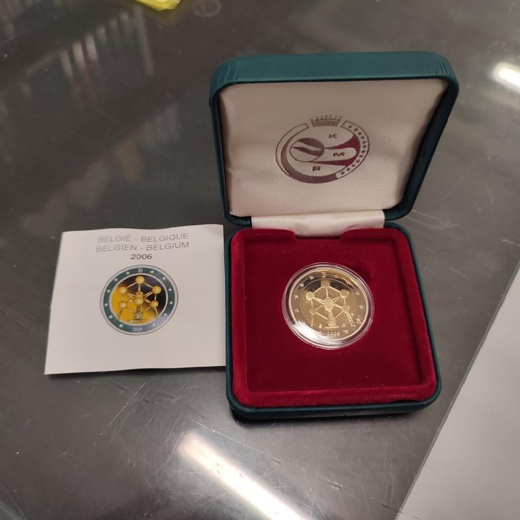 2 euro 2006 atomium proof, Ophalen of Verzenden, 2 euro