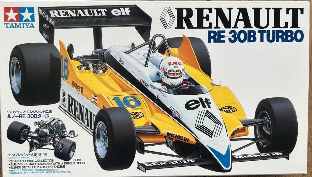 Renault RE 30B TURBO Schaal 1:20  Tamiya, Auto, Groter dan 1:32, Nieuw, Ophalen of Verzenden