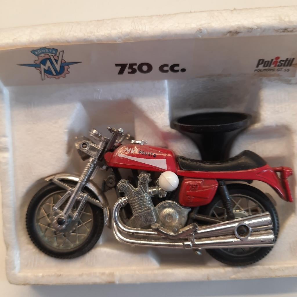 POLISTIL 1/24 MV AGUSTA 750cc POLITOYS GT 55*VINTAGE 1975*, Collections, Enlèvement, Neuf, Motos