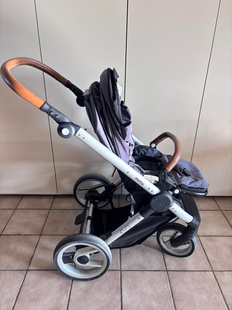 Buggy te koop wegens aankoop duo kinderwagen, Gebruikt, Met reiswieg, Mutsy, Ophalen