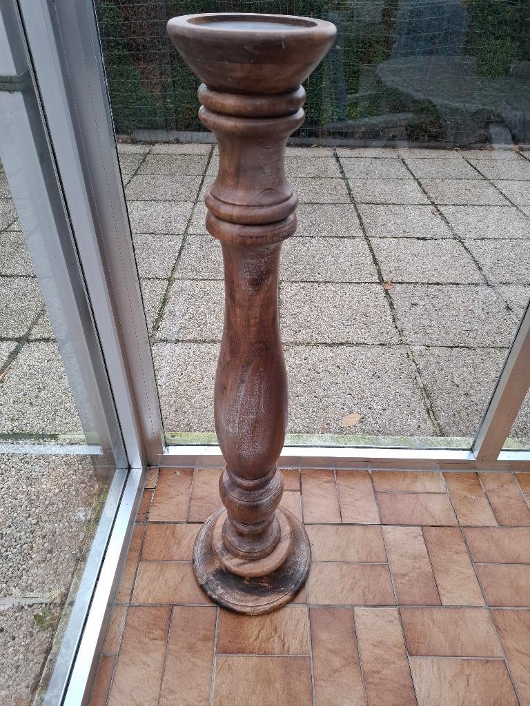 pied de stalle in hout massief, Enlèvement, Utilisé