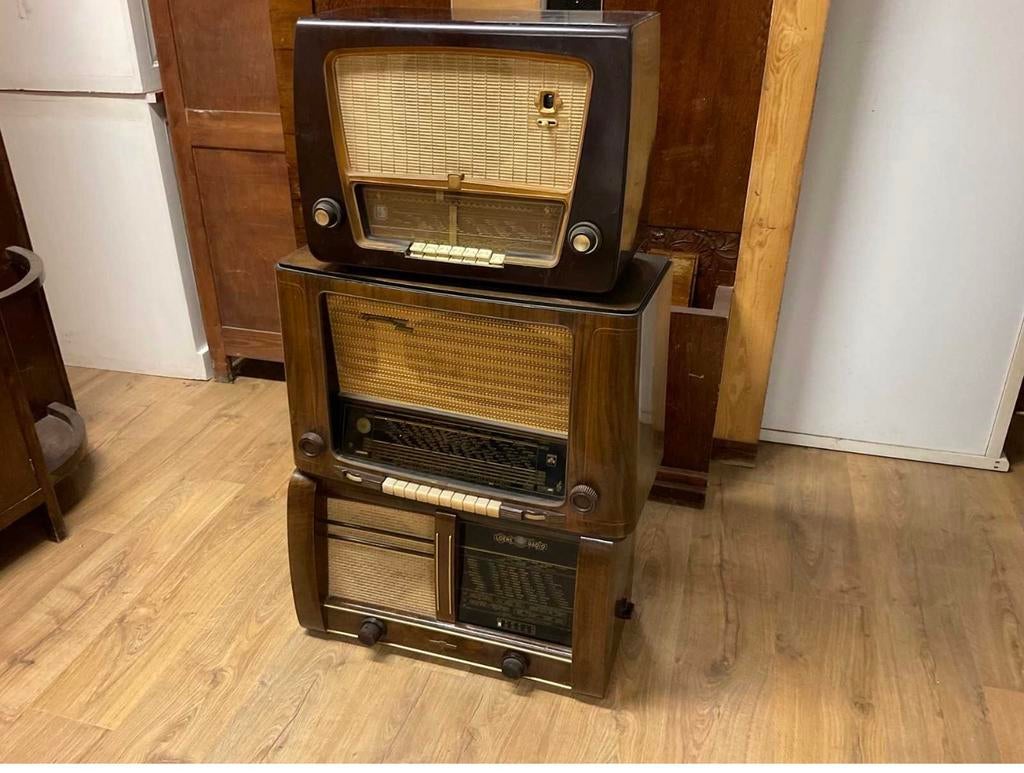 Vintage radio’s, Enlèvement
