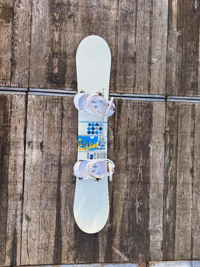 Snowboard Burton Elite 155, Sports & Fitness, Snowboard, Enlèvement, Utilisé, Fixations