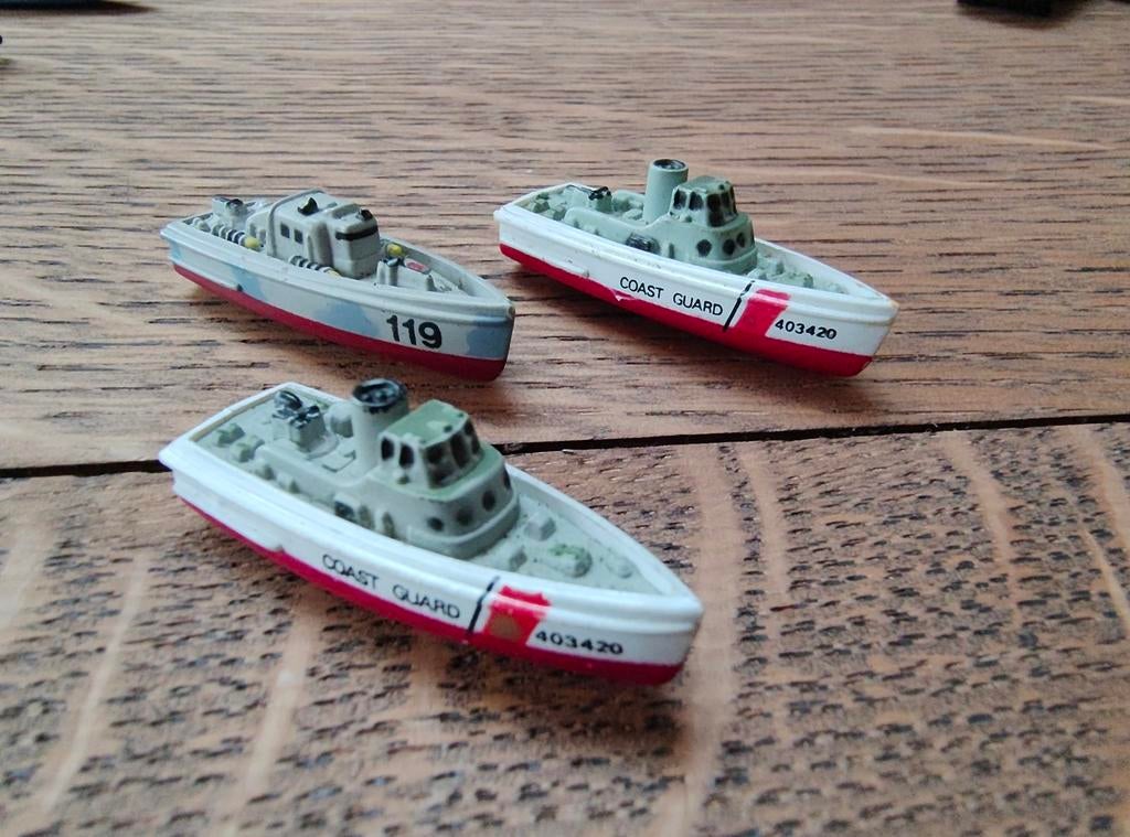 Micromachines bootjes, Ophalen