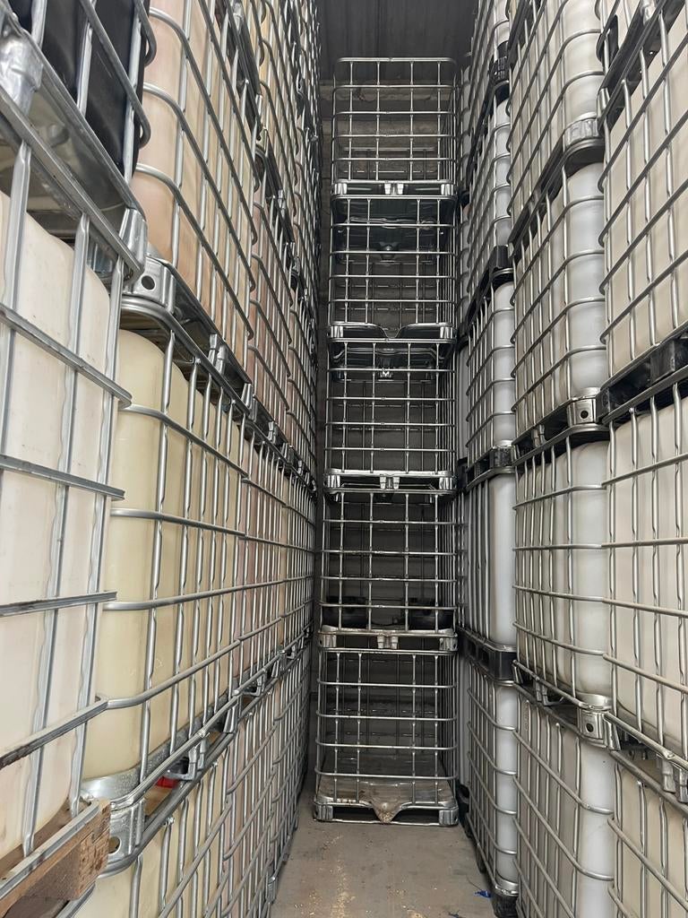 Kooien ibc kunststof pallet hout of metaal zeer goede staat, Doe-het-zelf en Bouw, Kratten en Dozen, Zo goed als nieuw, Ophalen of Verzenden