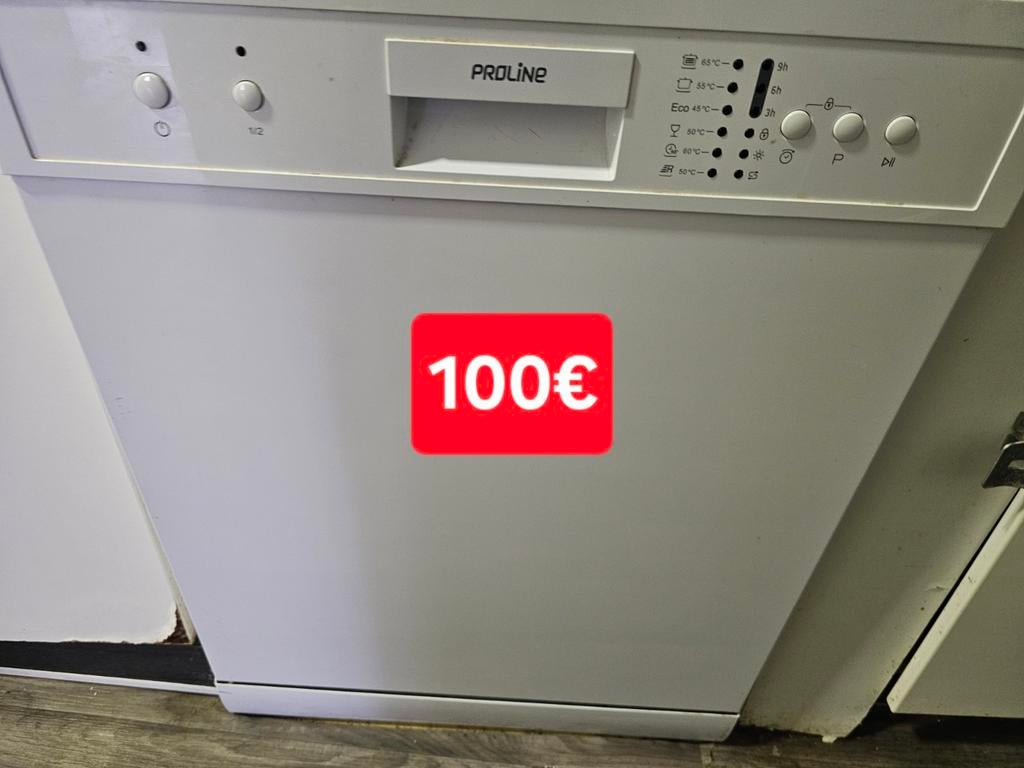 Lave vaiselle proline fonctionne parfaitement, Elektronische apparatuur, Vaatwasmachines, Ophalen, Zo goed als nieuw