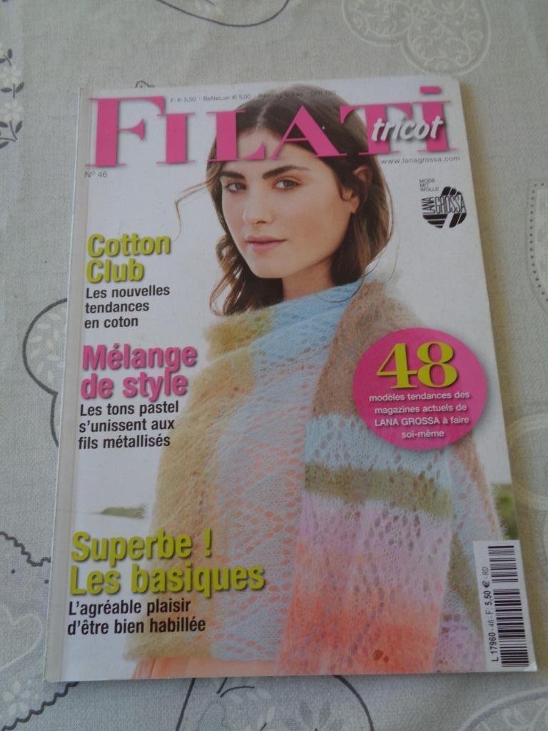 livre de tricot filati adulte no 46, Hobby & Loisirs créatifs, Enlèvement ou Envoi, Utilisé, Tricot, Patron ou Livre