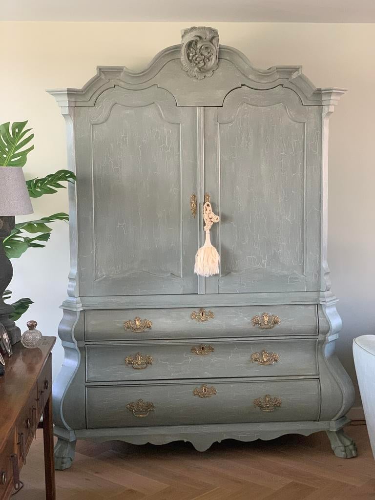 Vintage kabinet Flamant style, Ophalen of Verzenden