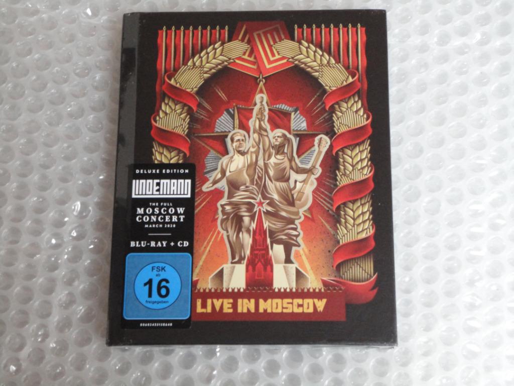 Lindemann Live in Moscow Deluxe edition 2disc -cd en blu-ray, Ophalen of Verzenden
