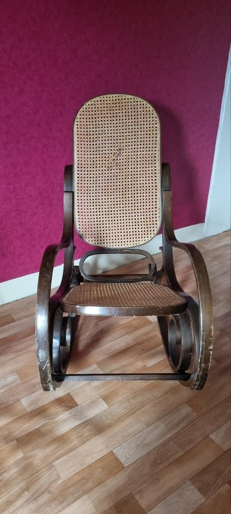 Fauteuil à bascule style thonet rocking-chair, Enlèvement