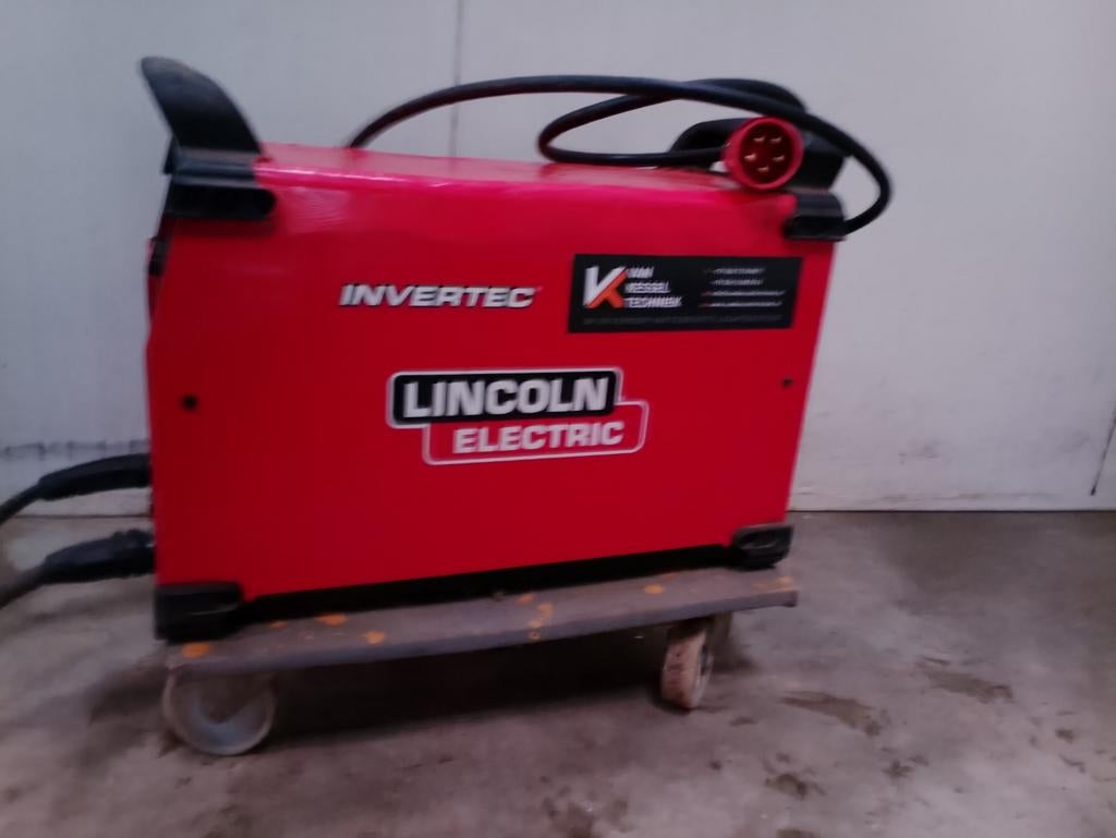 Lincoln Electric 400 ampere 380 volt lasapparaat, Ophalen