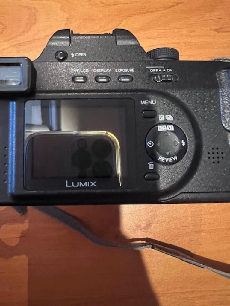 Panasonic Lumix DMC-FZ20 + tas en lensdop, Ophalen, Gebruikt