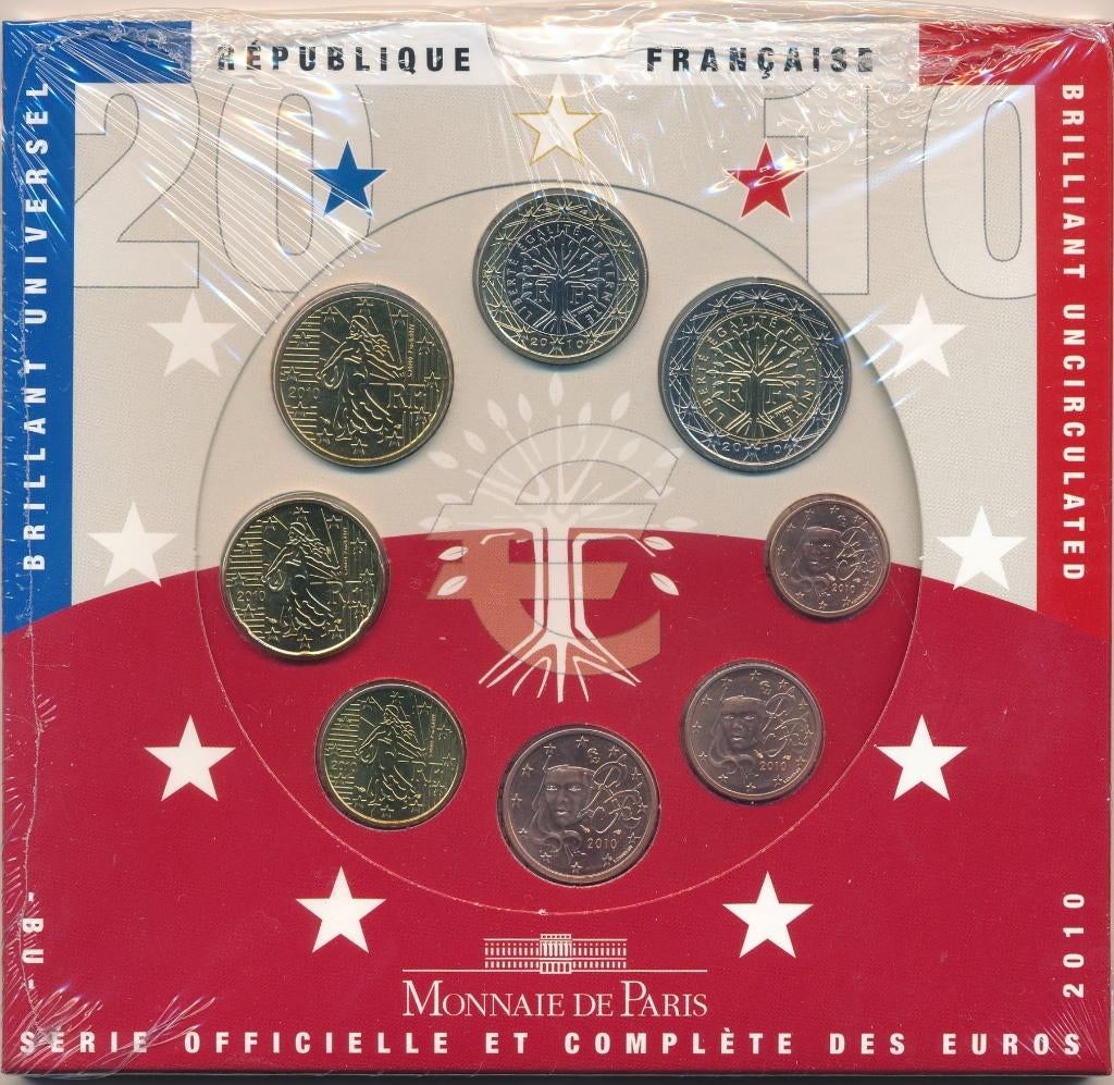 pieces euros, Enlèvement ou Envoi, France, Série