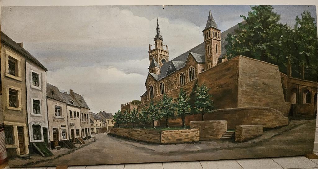 Peinture Leopold Desloges Saint Donat, Antiquités & Art, Enlèvement