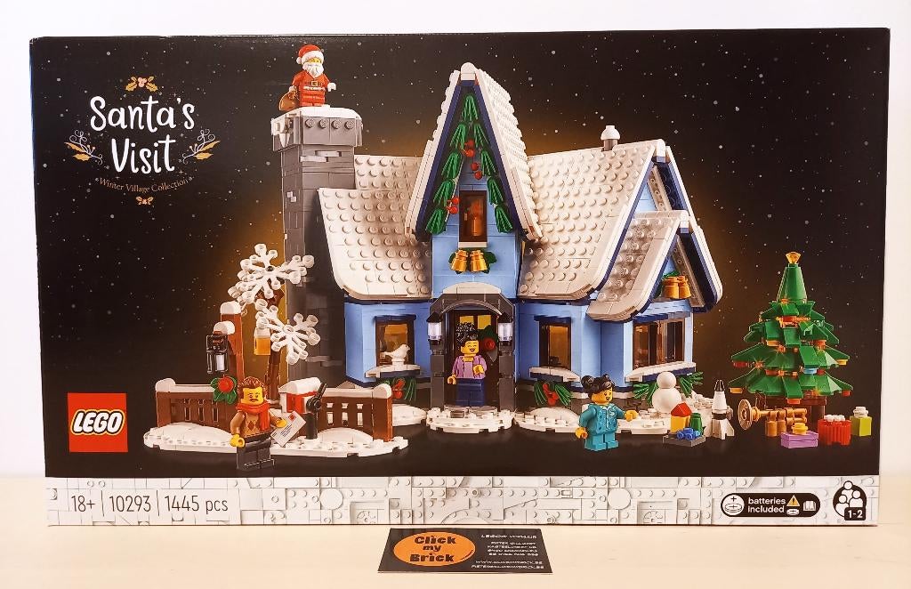 10293 - Lego Icons Santa's Visit - NIEUW & SEALED, Ophalen of Verzenden, Nieuw, Complete set, Lego