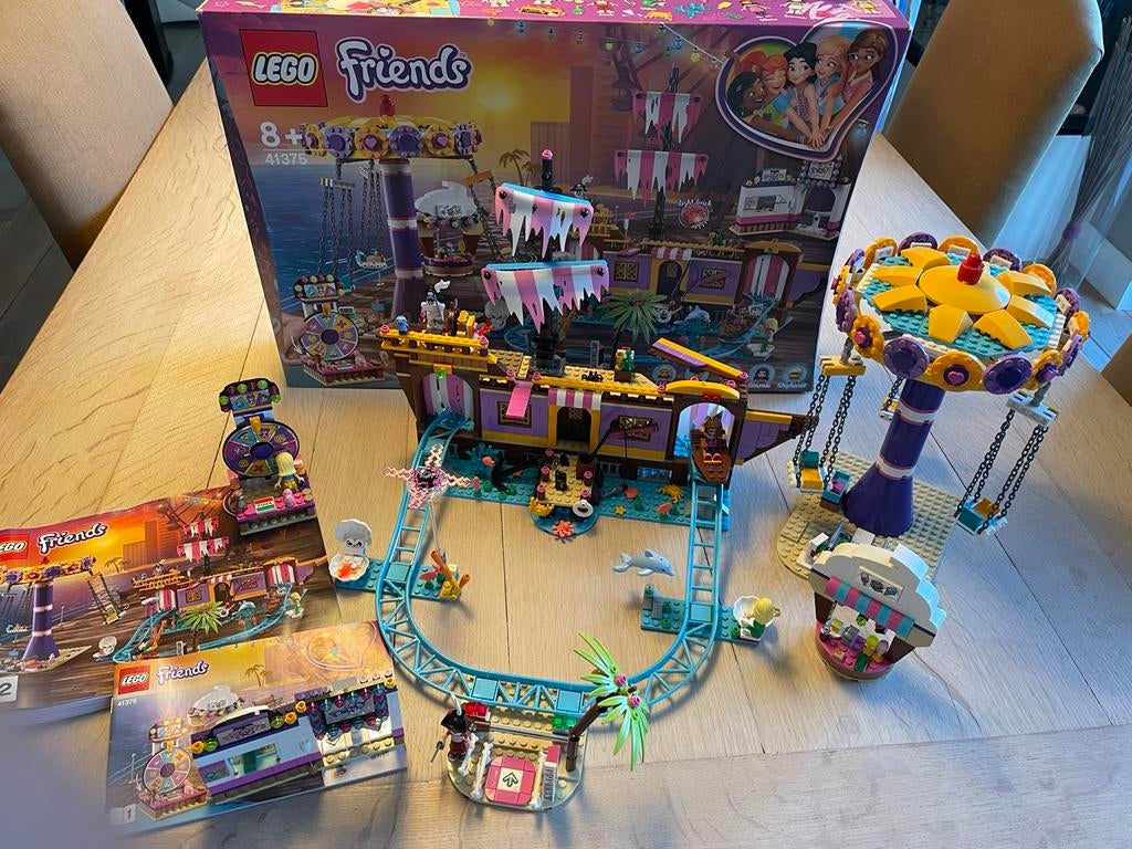 Lego friends 41375 attractie, Ophalen of Verzenden, Zo goed als nieuw, Complete set, Lego