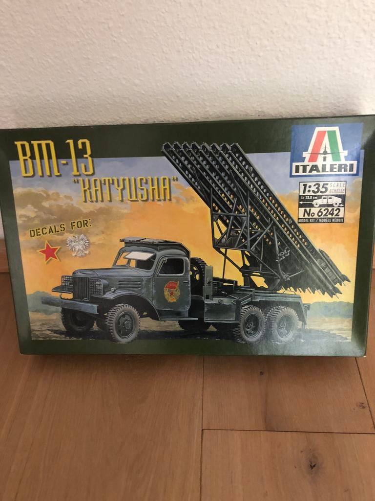 Bm 13 katyusha 1:35 italeri, Neuf, Camion, 1:32 à 1:50, Italeri
