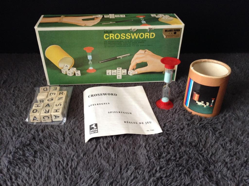 STOPZETTING VERZAMELING Crossword, Hobby en Vrije tijd, Gezelschapsspellen | Bordspellen, Gebruikt, Ophalen of Verzenden