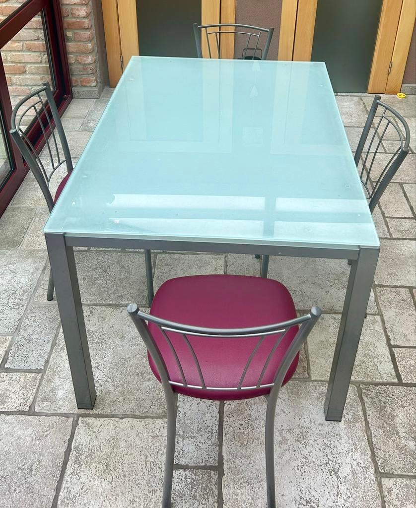 Eetkamer, Ophalen, Gebruikt, Vintage, 4 tot 6 stoelen