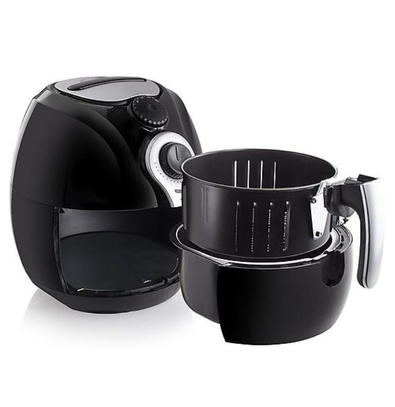 Hetelucht friteuse Crispy Fryer XL (FR-6990), Minder dan 50 cm, Zwart, Nieuw, Ophalen of Verzenden