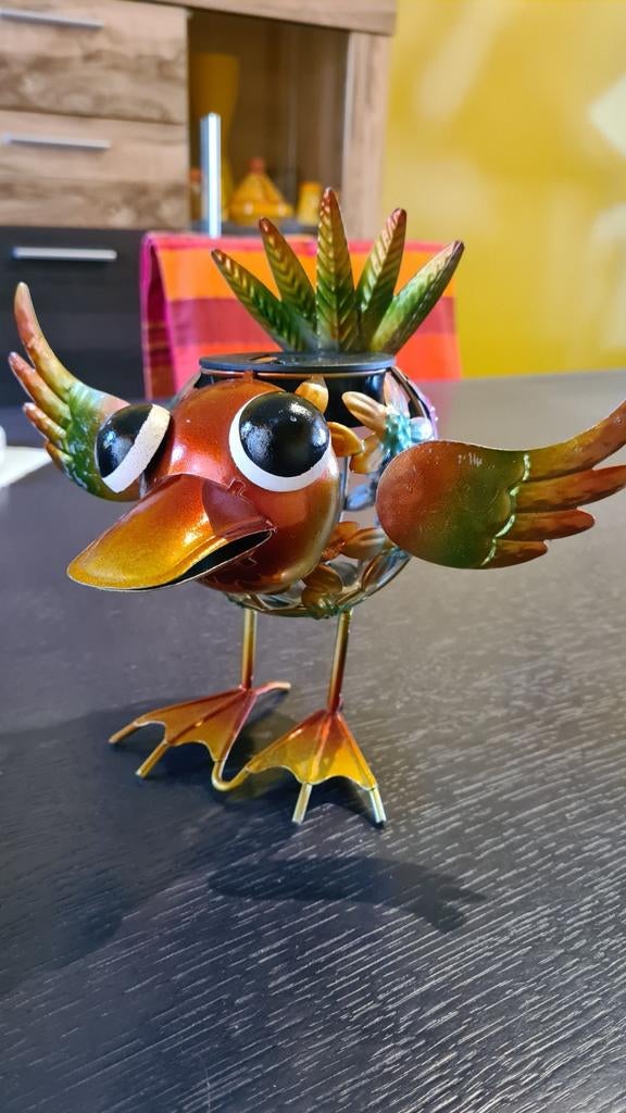 Oiseau lampe solaire, Jardin & Terrasse, Enlèvement ou Envoi, Comme neuf