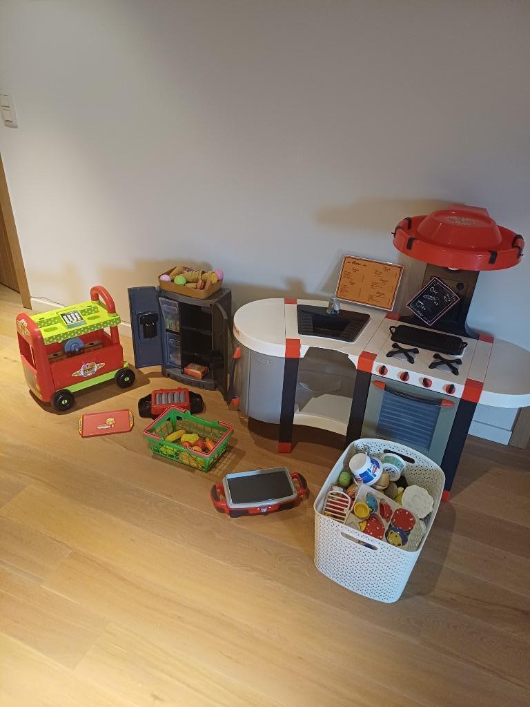 Cuisinière/dinette enfant, Enlèvement, Utilisé, Plastique, Jouer à la cuisine
