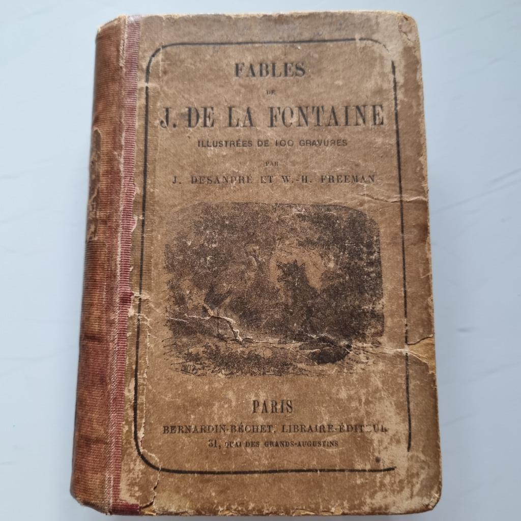 Livre " les Fables de La Fontaine", Livres, Enlèvement ou Envoi, Utilisé