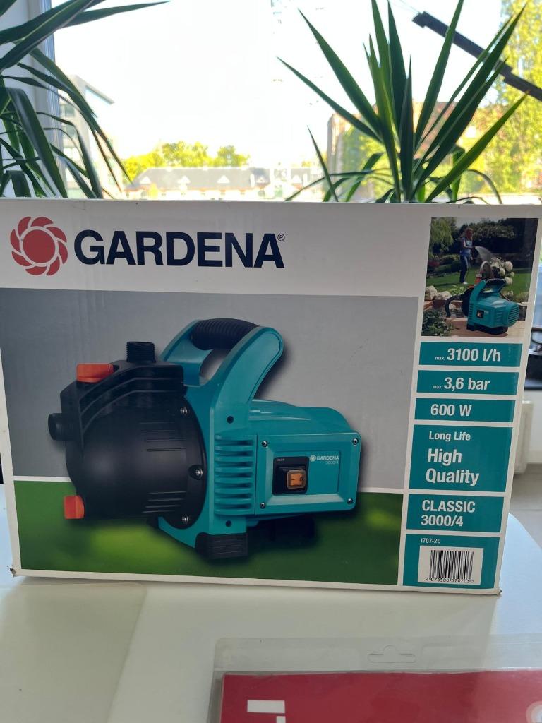 Tuinpomp Gardena, Jardin & Terrasse, Pompes à eau, Enlèvement, Comme neuf, Électrique, Autres types