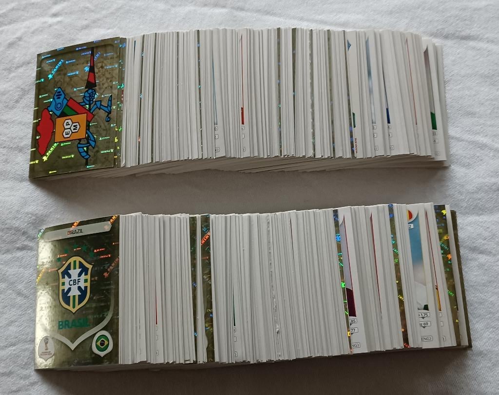 651 autocollants Panini pour la Coupe du Monde 2018, Enlèvement ou Envoi, Comme neuf, Plusieurs autocollants
