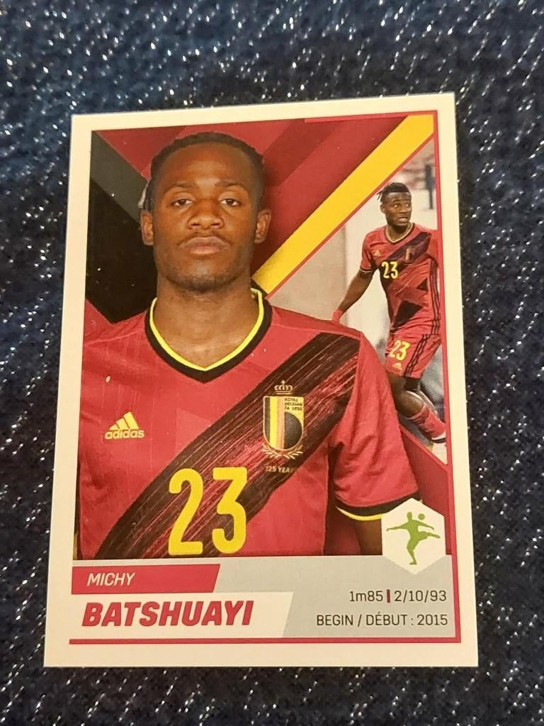Panini/Sticker/Michy Batshuayi/Rode Duivels/Carrefour, Verzamelen, Verzenden, Nieuw, Poster, Plaatje of Sticker
