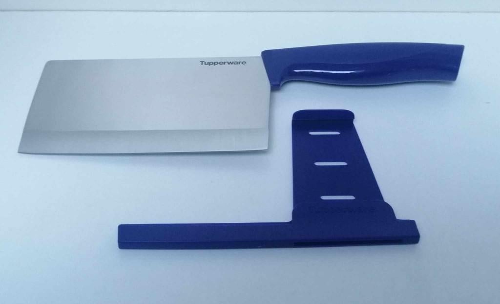 Tupperware™ Hakmes « Essential Knives » paars, Ophalen of Verzenden, Nieuw, Paars, Overige typen