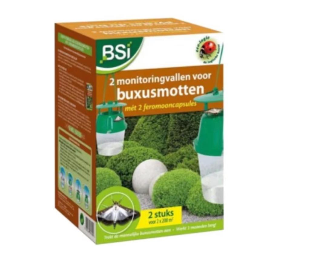 BSI buxusmot feromonen val : 2 vallen + 2x feromonen, Tuin en Terras, Bestrijdingsmiddelen, Ophalen of Verzenden