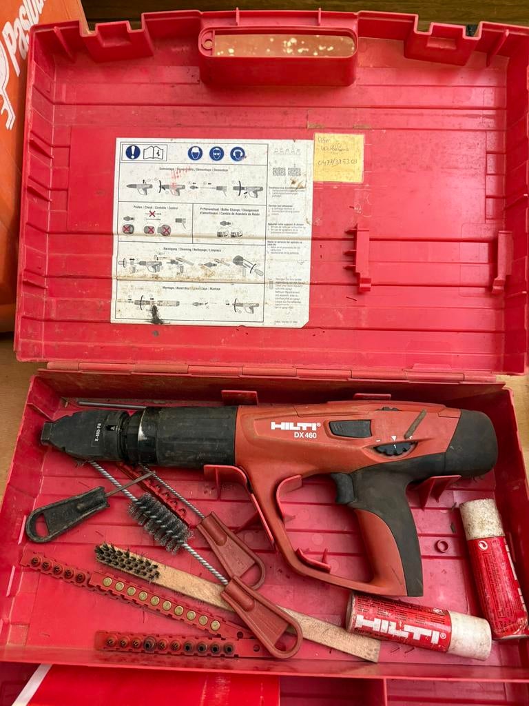 Kruitschiethamer hilti DX460, Bricolage & Construction, Enlèvement, Utilisé
