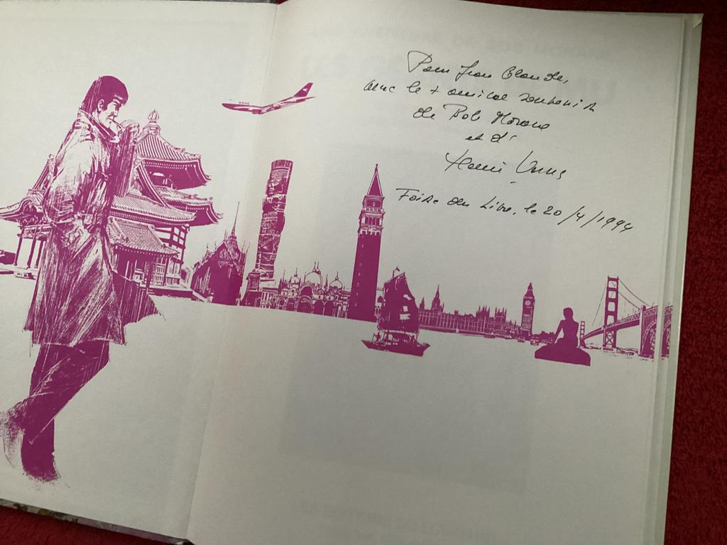 BOB MORANE handtekening 2 boeken, Boeken, Zo goed als nieuw